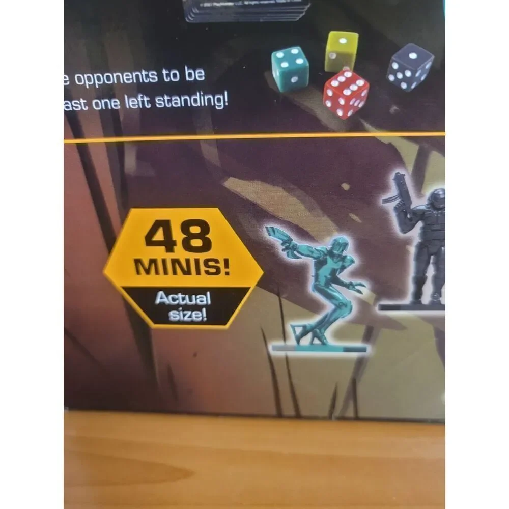 Reign The Final Battle Royale Strategic 48ct Miniatures Board Game(New) #A46